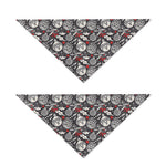 Vintage Christmas Decorations Print Dog Bandana