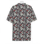 Vintage Christmas Decorations Print Hawaiian Shirt