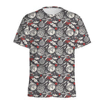Vintage Christmas Decorations Print Men's Sports T-Shirt