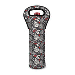 Vintage Christmas Decorations Print Single Neoprene Wine Tote