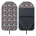 Vintage Christmas Decorations Print Waterproof Car Seat Cover