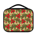 Vintage Christmas Poinsettia Print Classic Bible Case