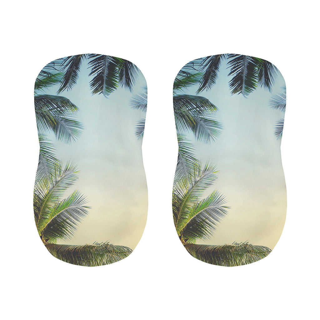 Vintage Coconut Tree Print Bar Stool Covers