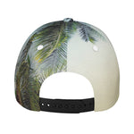Vintage Coconut Tree Print Baseball Cap
