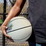 Vintage Coconut Tree Print Basketball