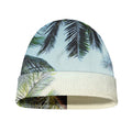 Vintage Coconut Tree Print Beanie