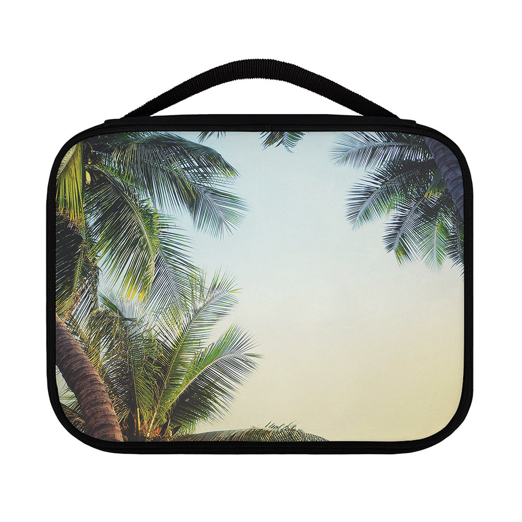 Vintage Coconut Tree Print Classic Bible Case