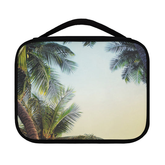 Vintage Coconut Tree Print Classic Bible Case