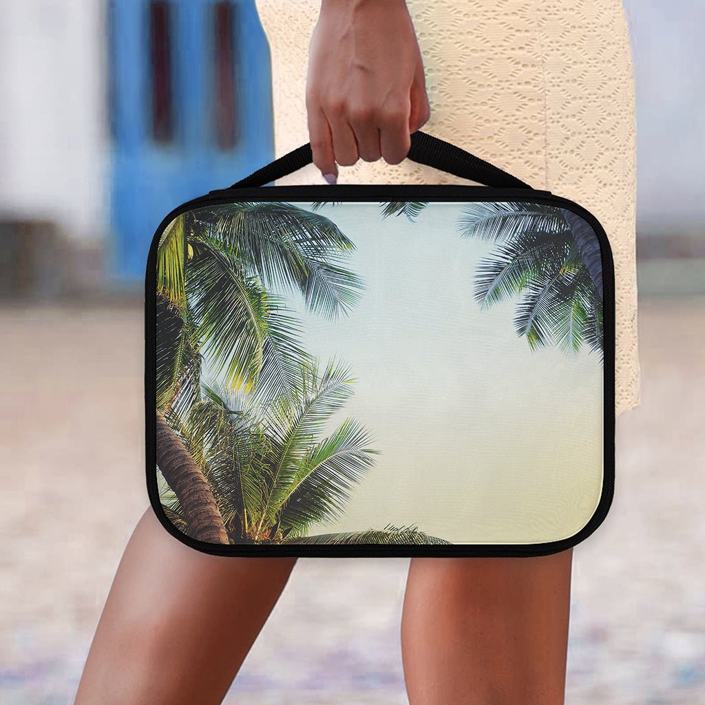 Vintage Coconut Tree Print Classic Bible Case