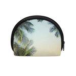 Vintage Coconut Tree Print Coin Purse