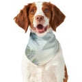 Vintage Coconut Tree Print Dog Bandana