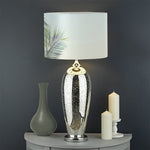 Vintage Coconut Tree Print Drum Lamp Shade