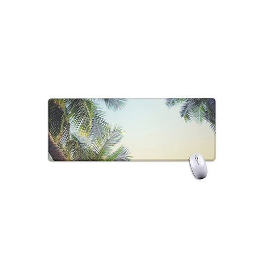 Vintage Coconut Tree Print Extended Mouse Pad