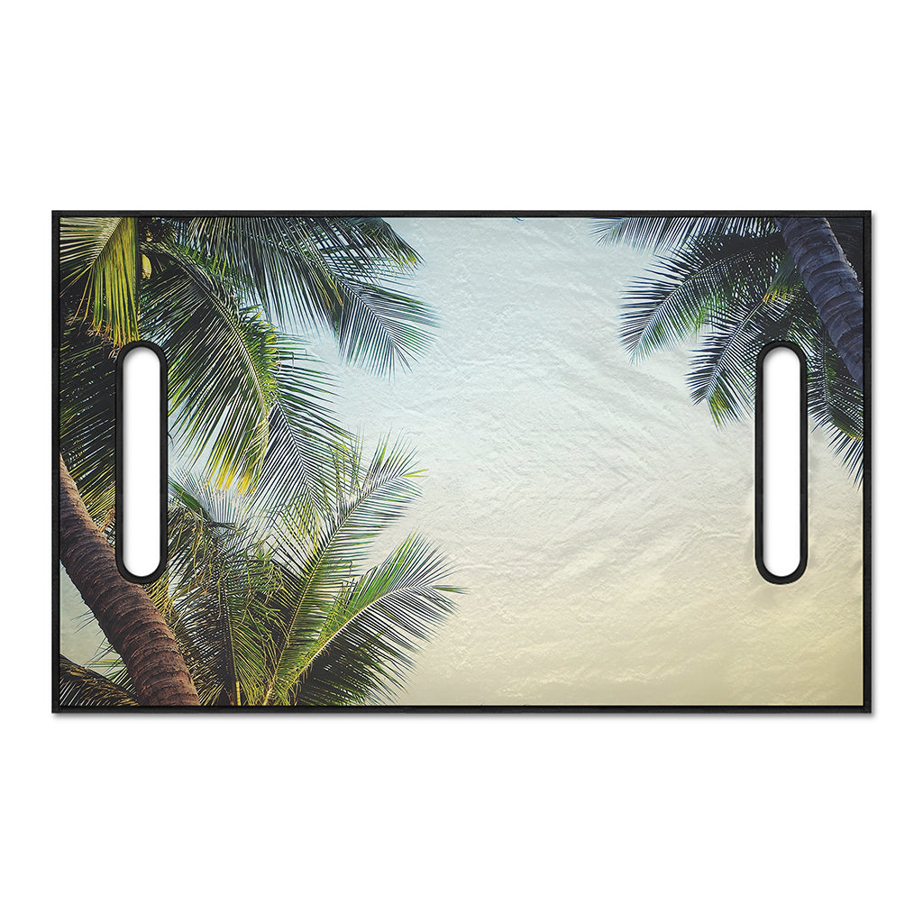 Vintage Coconut Tree Print Golf Cart Seat Cover
