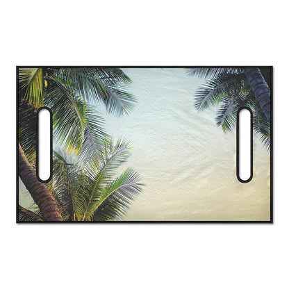 Vintage Coconut Tree Print Golf Cart Seat Cover
