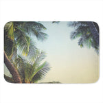 Vintage Coconut Tree Print Indoor Door Mat