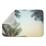Vintage Coconut Tree Print Indoor Door Mat