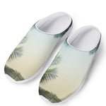 Vintage Coconut Tree Print Mesh Casual Shoes