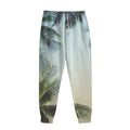 Vintage Coconut Tree Print Sweatpants
