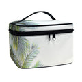 Vintage Coconut Tree Print Travel Makeup Bag