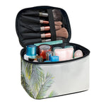 Vintage Coconut Tree Print Travel Makeup Bag