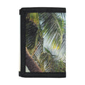 Vintage Coconut Tree Print Trifold Wallet