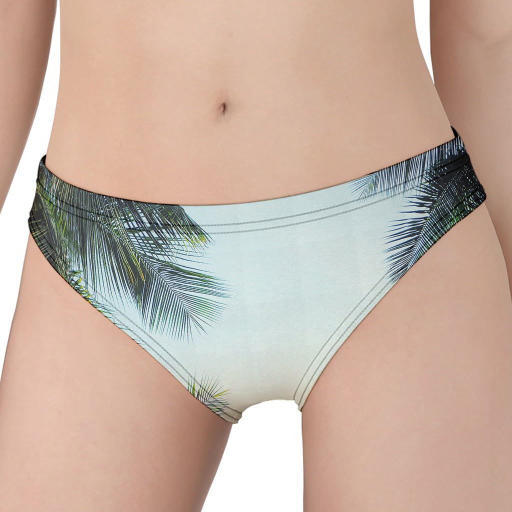 Vintage Coconut Tree Print Women's Panties