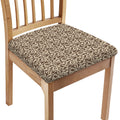 Vintage Coffee Bean Pattern Print Chair Cushion Cover