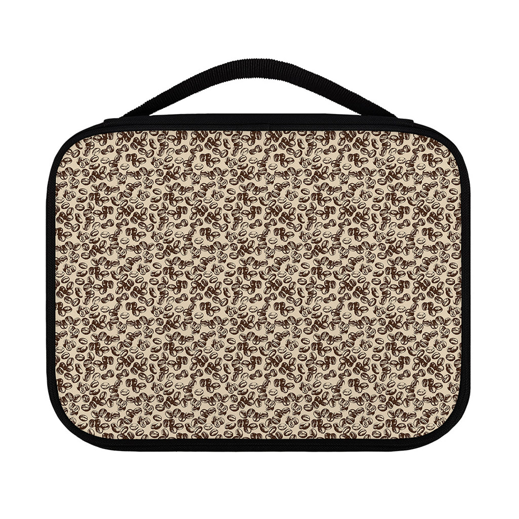 Vintage Coffee Bean Pattern Print Classic Bible Case