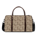Vintage Coffee Bean Pattern Print Duffel Bag