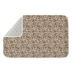 Vintage Coffee Bean Pattern Print Indoor Door Mat