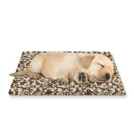 Vintage Coffee Bean Pattern Print Pet Cooling Mat Cover