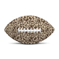 Vintage Coffee Bean Pattern Print Rugby Ball