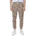 Vintage Coffee Bean Pattern Print Joggers