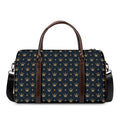 Vintage Crown Pattern Print Duffel Bag