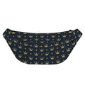 Vintage Crown Pattern Print Fanny Pack