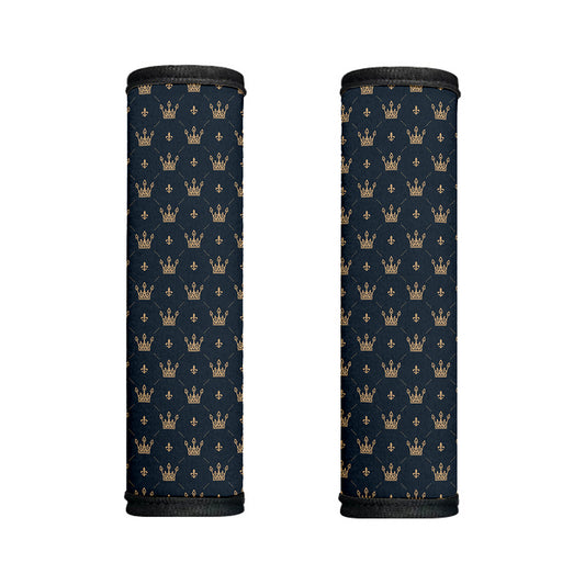 Vintage Crown Pattern Print Handle Covers