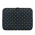 Vintage Crown Pattern Print Laptop Sleeve
