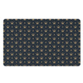 Vintage Crown Pattern Print Polyester Doormat