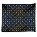 Vintage Crown Pattern Print Tapestry