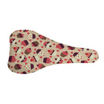 Vintage Cupcake Pattern Print Bicycle Seat Cover