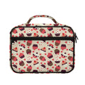 Vintage Cupcake Pattern Print Briefcase Bible Bag
