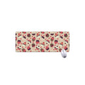 Vintage Cupcake Pattern Print Extended Mouse Pad
