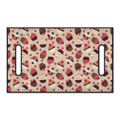 Vintage Cupcake Pattern Print Golf Cart Seat Cover
