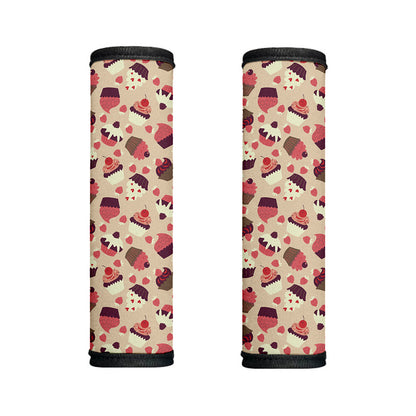 Vintage Cupcake Pattern Print Handle Covers