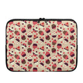 Vintage Cupcake Pattern Print Laptop Sleeve