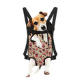 Vintage Cupcake Pattern Print Pet Carrier Backpack