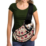 Vintage Cupcake Pattern Print Pet Sling Carrier