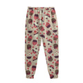 Vintage Cupcake Pattern Print Sweatpants