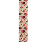 Vintage Cupcake Pattern Print Table Runner